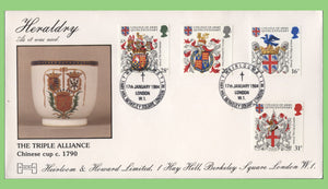 G.B. 1984 Heraldry Havering First Day Cover, Heirlooms, Berkley Square, London