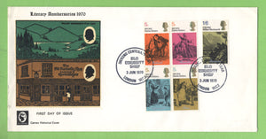 G.B. 1970 Literary Anniversaries set on Cameo u/a First Day Cover, Old Curiosity Shop