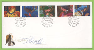 G.B. 1998 Christmas set on Royal Mail First Day Cover, House of Commons cds
