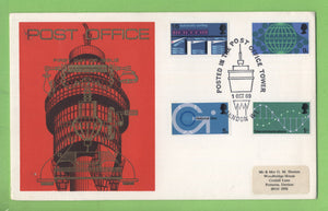 G.B. 1969 Post Office Technology set on Thames First Day Cover, London W1