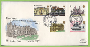 G.B. 1975 Archiutectural Heritage set Mercury First Day Cover, Scotland Natrional Trust, Edinburgh