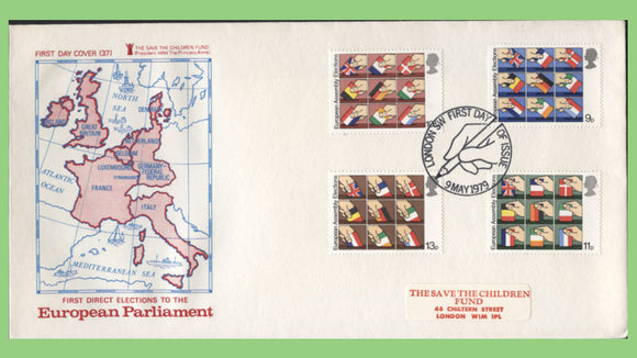 G.B. 1979 European Elections set on 'Save the Children' First Day Cover, London SW