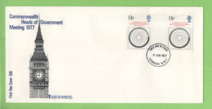 G.B. 1977 Commonwealth HOG G/P on Save the Children Office First Day Cover, London NW1