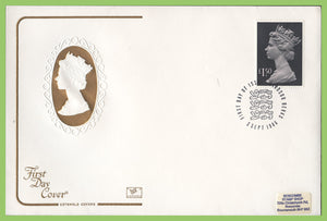 G.B. 1986 £1.50 Parcel definitive on Cotswold First Day Cover, Windsor