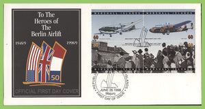 Marshall Islands 1998 Berlin Airlift 50th Anniversary set First Day Cover