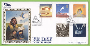 G.B. 1995 VE Day set on Benham First Day Cover, Dover Kent