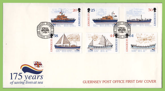 Guernsey 1999 RNLI Ships First Day Cover