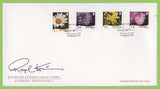 Guernsey 2008 Definitives 1, Flowers on two First Day Covers