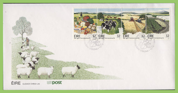 Ireland 1992 Irish Agriculture set on First Day Cover