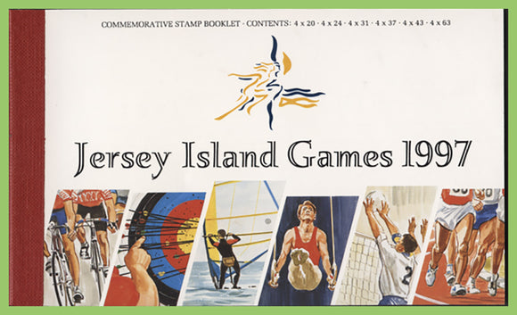Jersey 1997 Island Games complete stamp booklet
