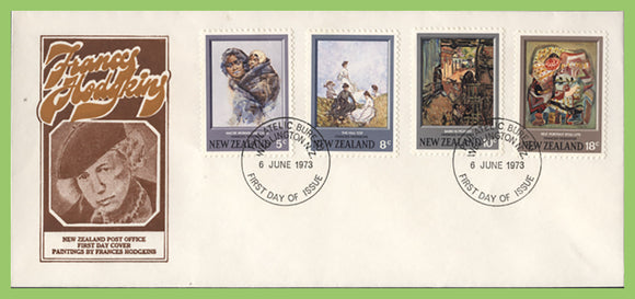 New Zealand 1973 Francis Hodgkins Paintings set on First Day Cover