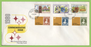 New Zealand 1980 Commemorative Issue set on First Day Cover