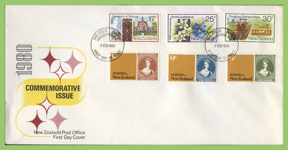 New Zealand 1980 Commemorative Issue set on First Day Cover