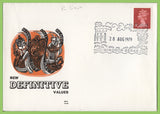 G.B. 1979 8p L & R Band Machin definitive two u/a Benham First Day Covers, Windsor