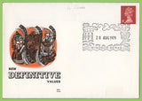 G.B. 1979 8p L & R Band Machin definitive two u/a Benham First Day Covers, Windsor