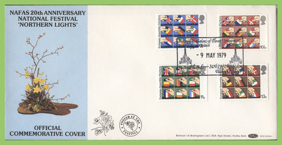 G.B. 1979 European Elections set on Benham First Day Cover, Blackpool