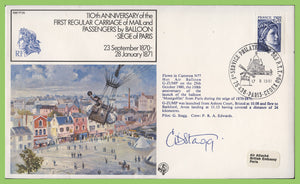France 1981 RAF 110th Anniversary of the First Regular Carriage of Mail