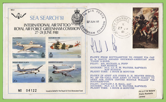 Jersey 1981 RAF Sea Search 81' Int. Air Tattoo Greenham Common