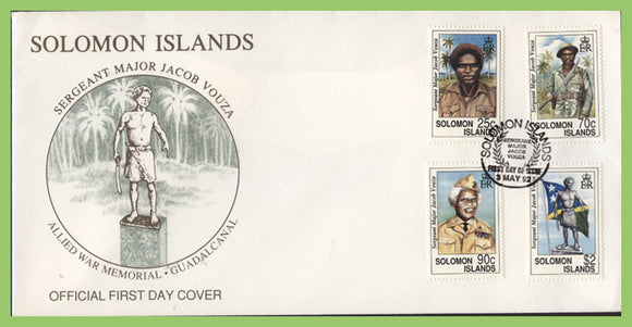 Solomon Islands 1992 Centenary of Sgt-Major Jacob Vouza First Day Cover