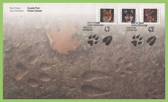 Canada 2000 Wildlife set First Day Cover