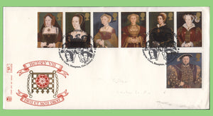 G.B. 1997 The Great Tudor set Stuart First Day Cover, Hampton Court Palace