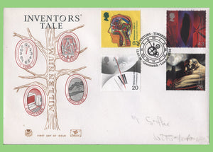 G.B. 1999 Inventors Tale set on Stuart First Day Cover, Greenwich