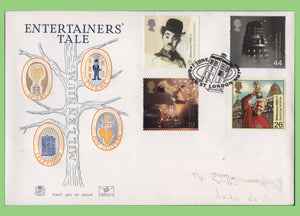 G.B. 1999 Entertainers Tale on Stuart First Day Cover, London NW1