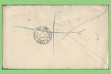 Fiji 1937 Coronation set on reg. illustrated cover to England