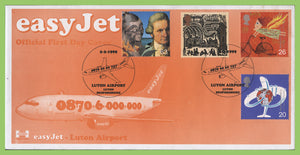 G.B. 1999 Travellers Tale Havering First Day Cover,  Luton Airport