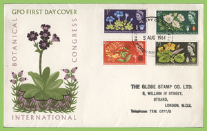 G.B. 1964 Int. Botanical Congress set on GPO First Day Cover, Bureau