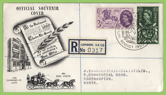 G.B. 1960 General Letter Office special cancel Souvenir Cover