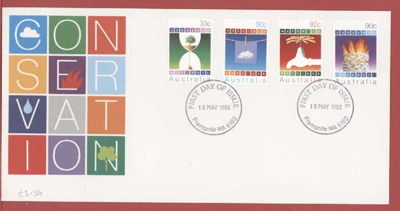Australia 1985 Conservation set on First Day Cover
