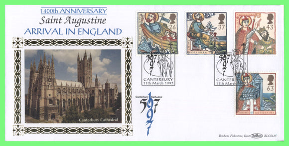 G.B. 1997 Missions of Faith set on Benham First Day Cover, Canterbury