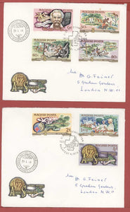 Hungary 1975 Birth Centenary of Dr. Albert Schweitzer First Day Cover