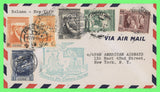Portuguese Guinee 1941 First Flight cover, Boloma to Trinidad with cachet