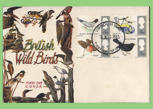 G.B. 1966 Birds set on u/a Connoisseur First Day Cover, London W C