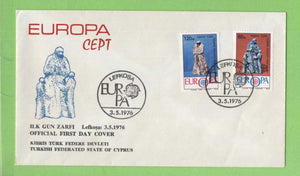 Cyprus (Turkish) 1976 Europa set on First Day Cover