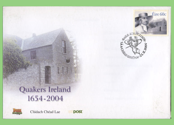 Ireland 2004 Irish Quakers First Day Cover