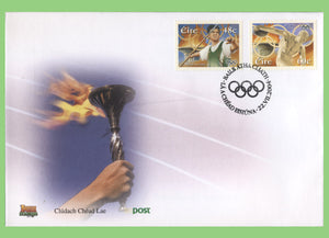 Ireland 2004 Olympic Games set on First Day Cover