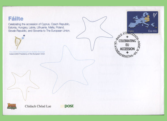 Ireland 2004 Celebrating EU Accession on First Day Cover