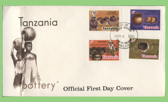 Tanzania 1985 Pottery set First Day Cover