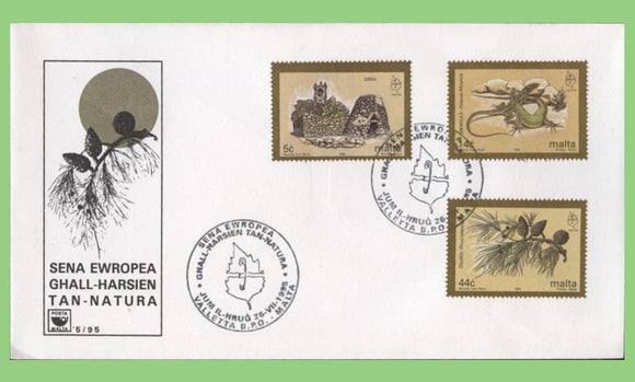 Malta 1995 European Nature Conservation Year First Day Cover