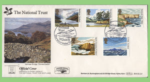 G.B. 1981 National Trust set on Benham First Day Cover, Derwentwater