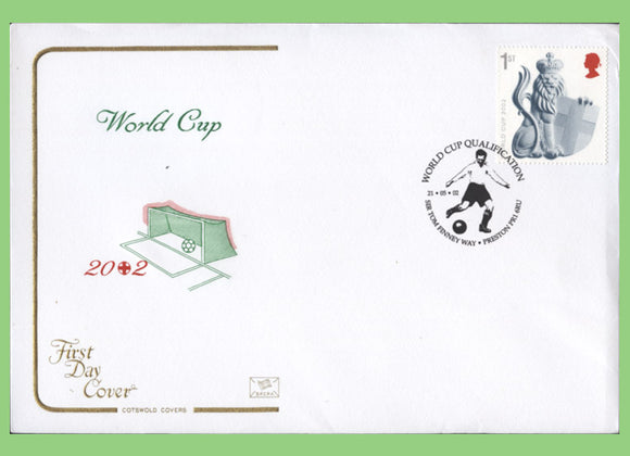 G.B. 2002 Football World Cup Qualification commemorative cover
