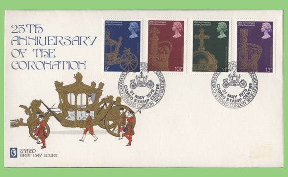 G.B. 1978 Coronation set on Cameo First Day Cover, Stamp Centre, London