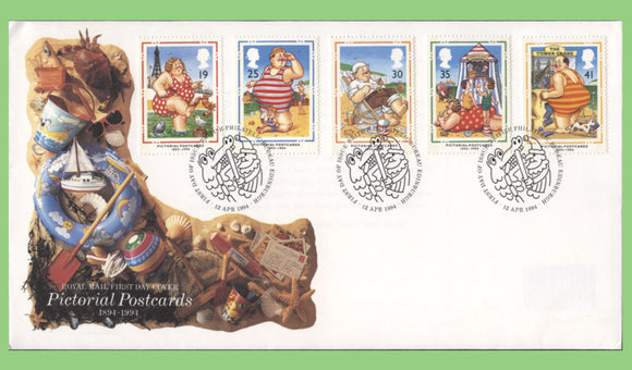 G.B. 1994 Pictorial Postcards set on Royal Mail First Day Cover, Bureau