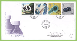 G.B. 1999 Patients Tale set on Royal Mail First Day Cover, Nightingale Lane