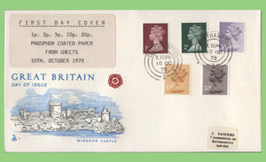 G.B. 1979 1p, 2p,5p 10p & 20p New PCP Mercury First Day Cover, Southampton