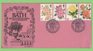 G.B. 1976 Roses set official Bath First Day Cover, Year of the Rose