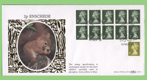 G.B. 1995 2p Enschede Fluor Benham First Day Cover